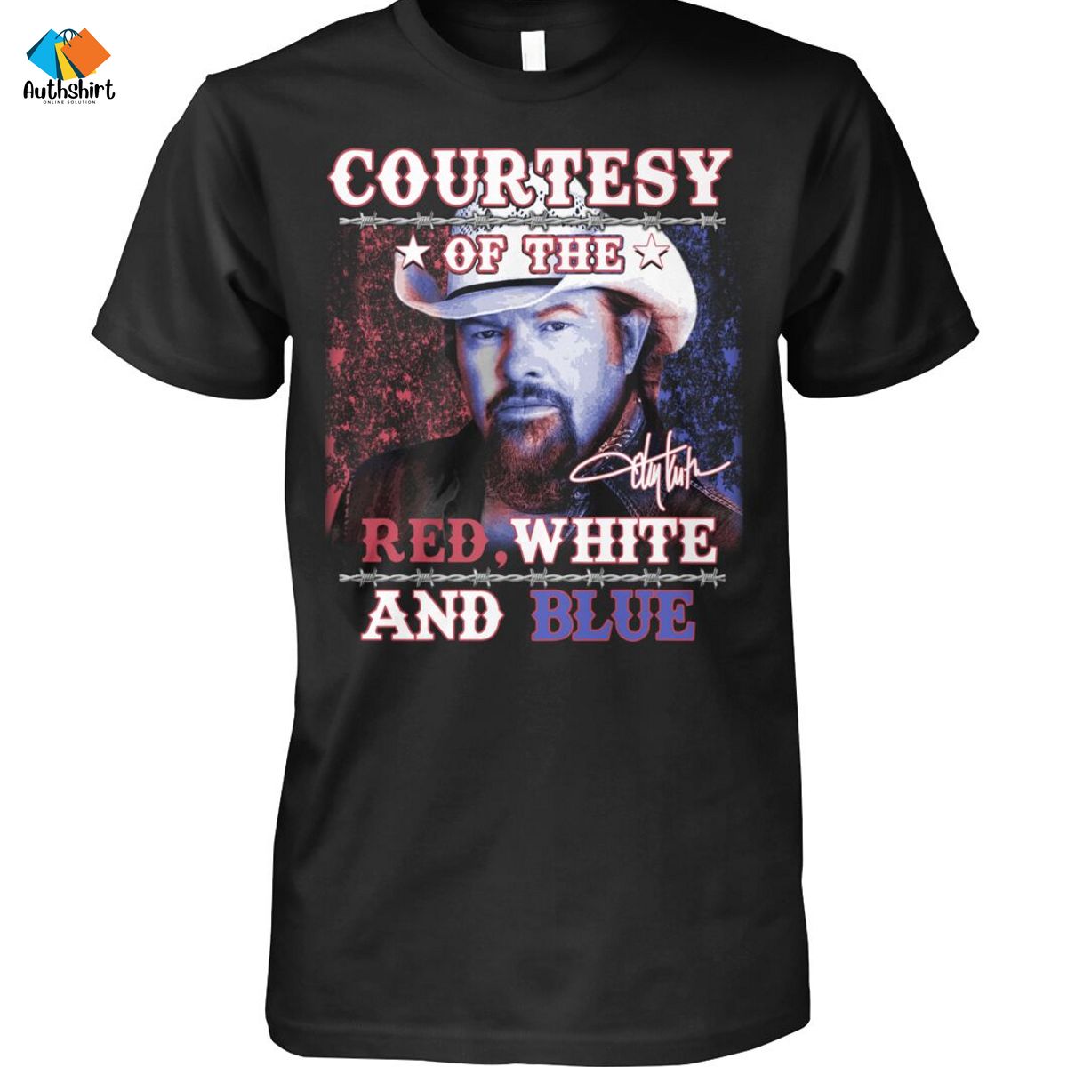 Toby Keith Courtesy Of The Red White And Blue Shirt