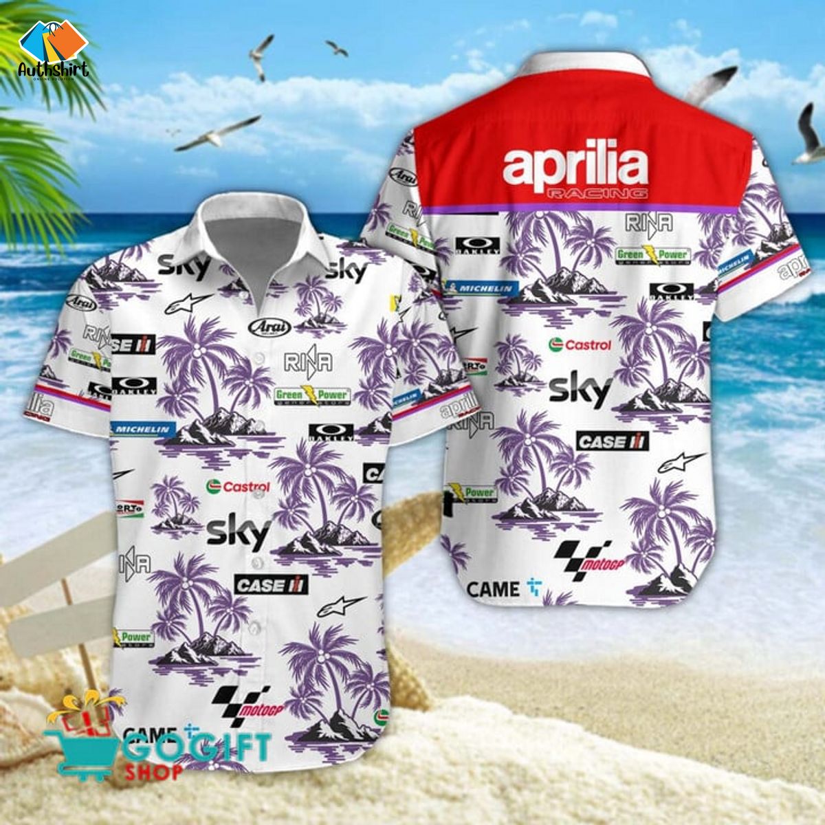 Aprilia Racing Motogp 2024 Hawaiian Shirt