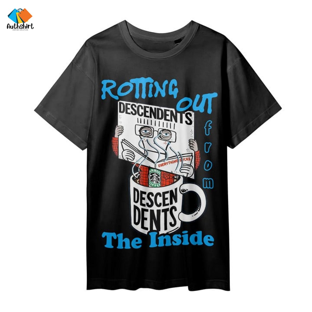 Descendents Rotting Out The Inside Combo Shirt And Cap