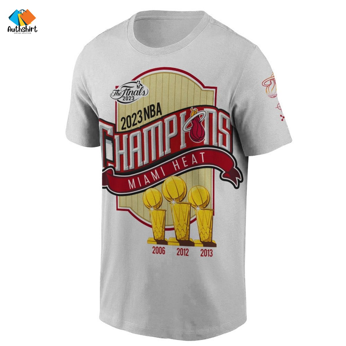 Miami Heat 2023 NBA Champions Custom Name And Number Shirt