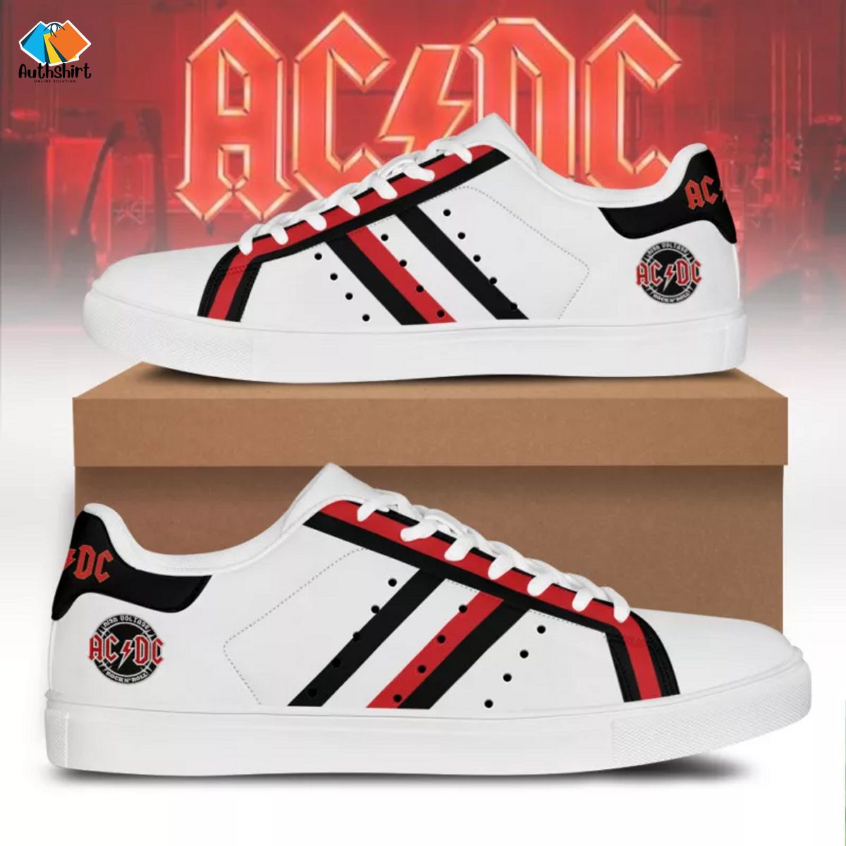 ACDC High Voltage Rock N’ RollStan Smith Shoes