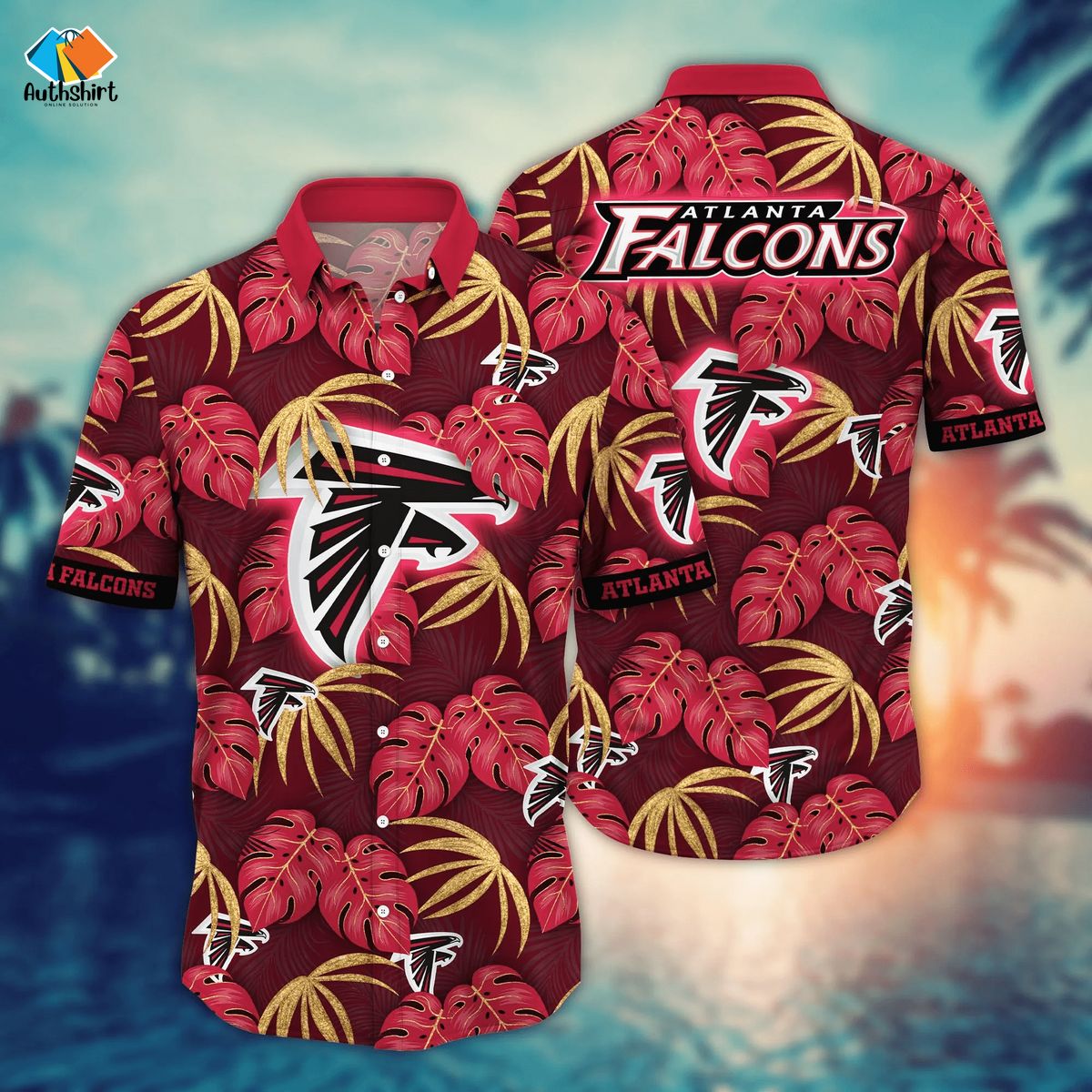 Atlanta Falcons Tropical For Summer 2024 Hawaiian Shirt And Short