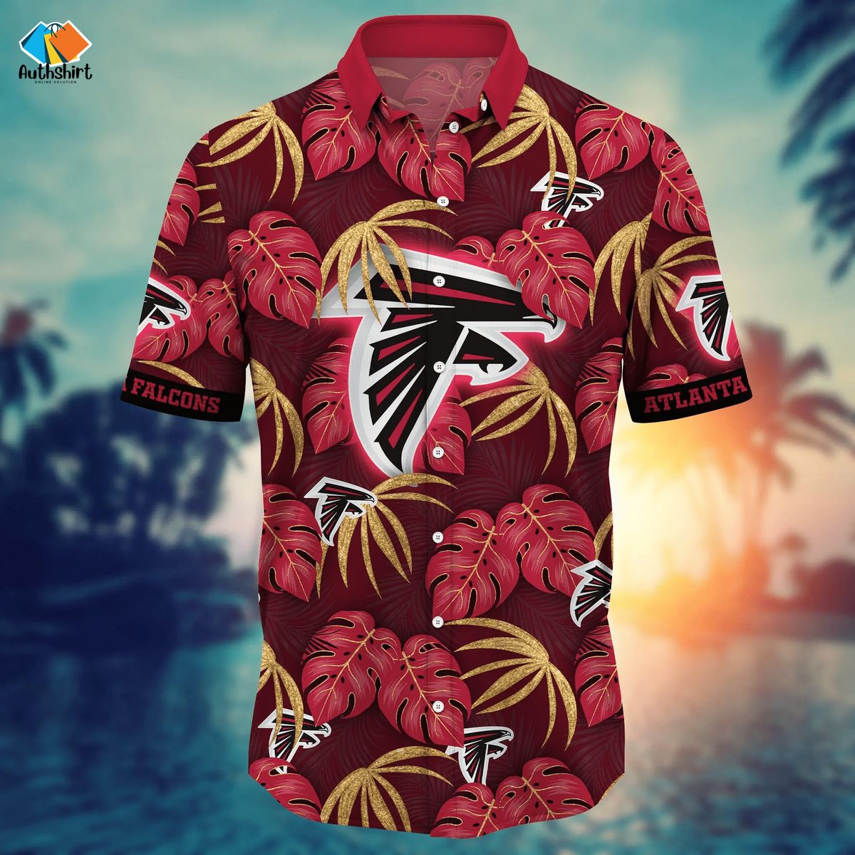 Atlanta Falcons Tropical For Summer 2024 Hawaiian Shirt And Short