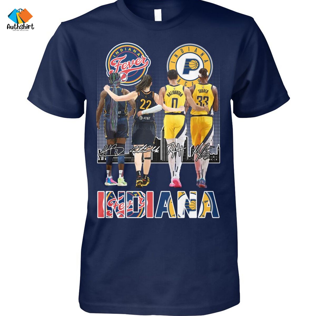 Indiana Fever Indiana Pacers Together Shirt